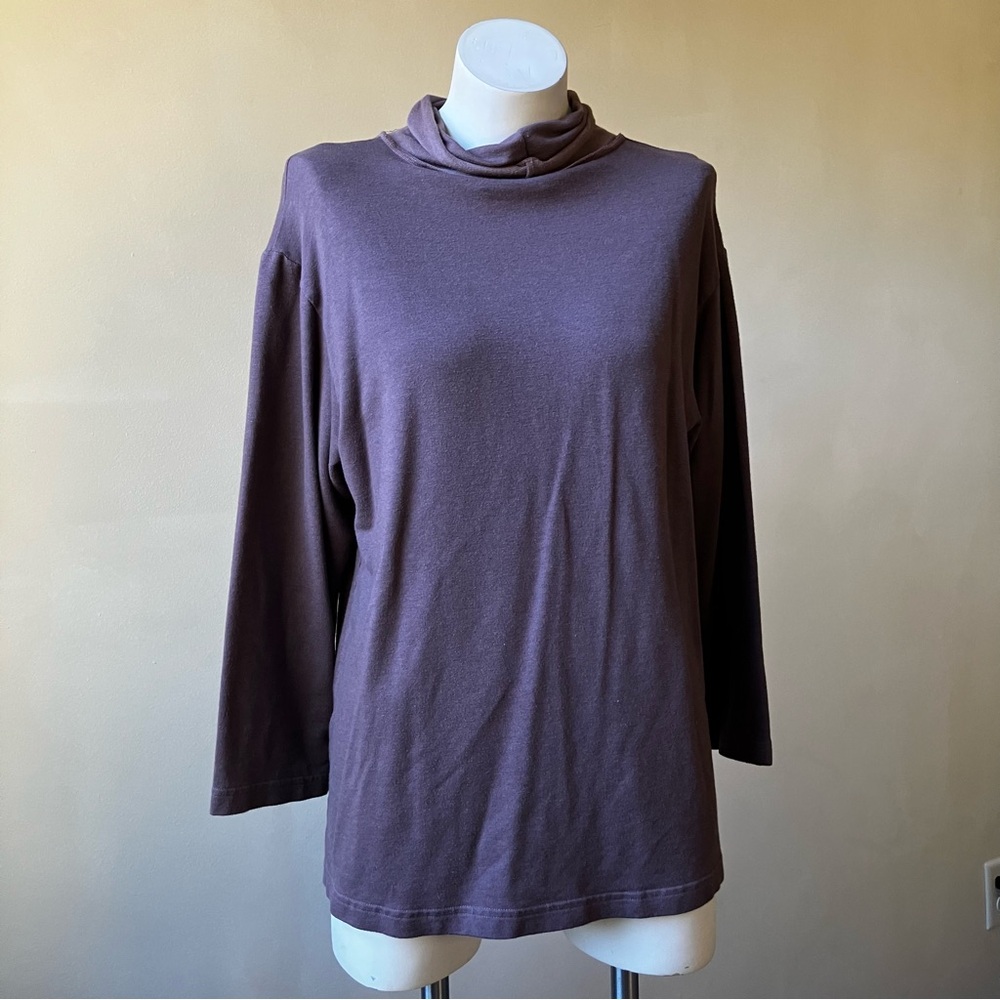 Bryn Walker | Dusty Lavender Cowl Neck Sweater